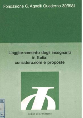 L'aggiornamento degli insegnanti in Italia
