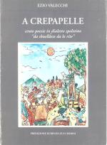 Copertina del libro A crepapelle. Cento poesie in dialetto spoletino "Da sbuellàsse da lo rite"