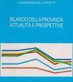 Bilancio della Provincia, atti del convegno