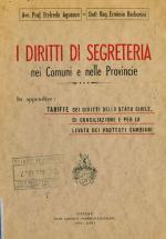 I diritti di segreteria nei Comuni e nelle Province