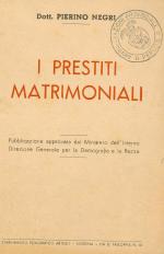 I prestiti matrimoniali