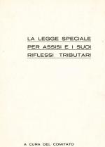 La legge speciale per Assisi e i suoi riflessi tributari