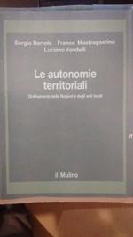 Le autonomie territoriali : ordinamento