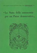 Lo stato delle autonomie per un paese democratico