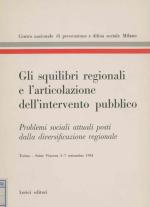 problemi sociali attuali posti dalla diversificazione regionale
