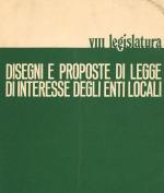 Disegni e proposte di legge