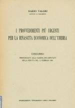 I provvedimenti più urgenti