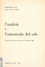 L'Umbria e l'autostrada del sole