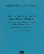 Lingua, storia e vita dei laghi d'Italia