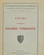 Studi in memoria di Edoardo Tommasone