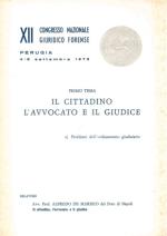 Il cittadino, l'avvocato e il giudice