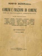 Nuovo dizionario dei Comuni