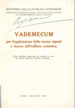 Vademecum per l'applicazione delle norme vigenti a favore dell'edilizia scolastica